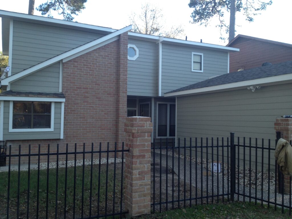 Siding 2 after