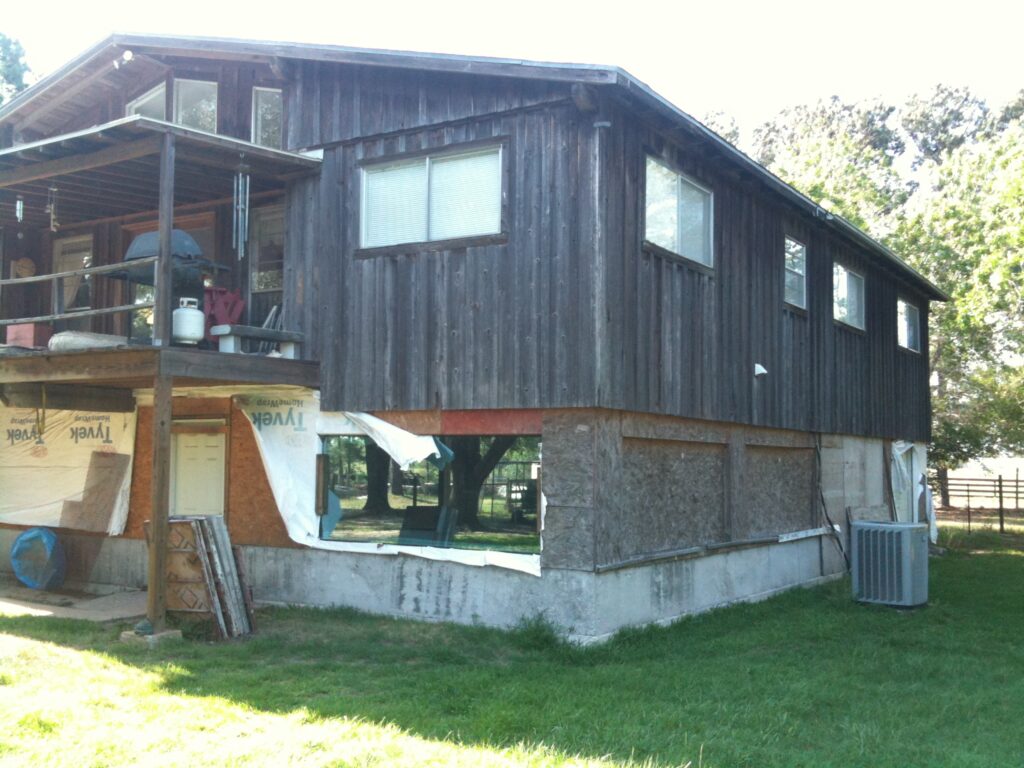 Siding C 1 before