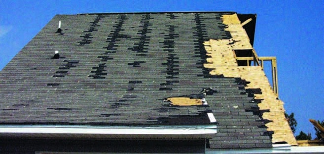 Improper shingle installation leads to premature roof failure.